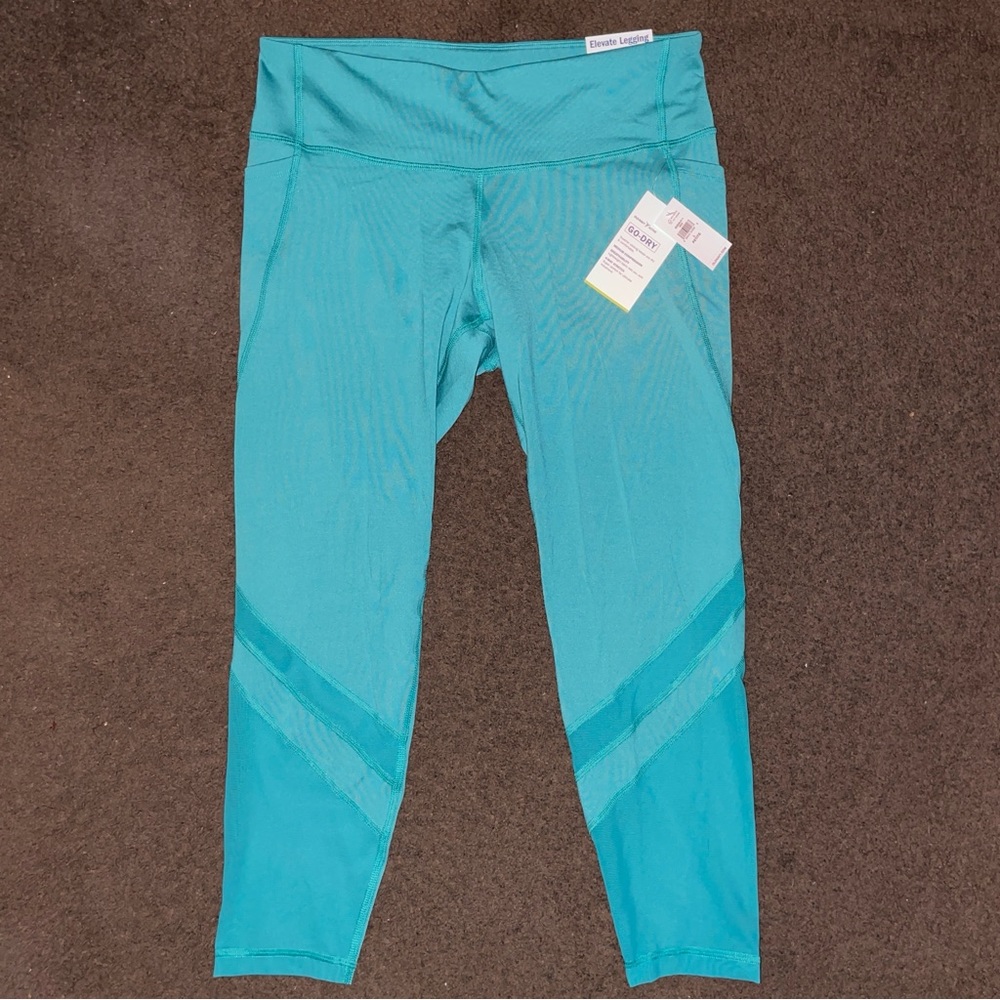 Mid-Rise Elevate Leggings - Teal